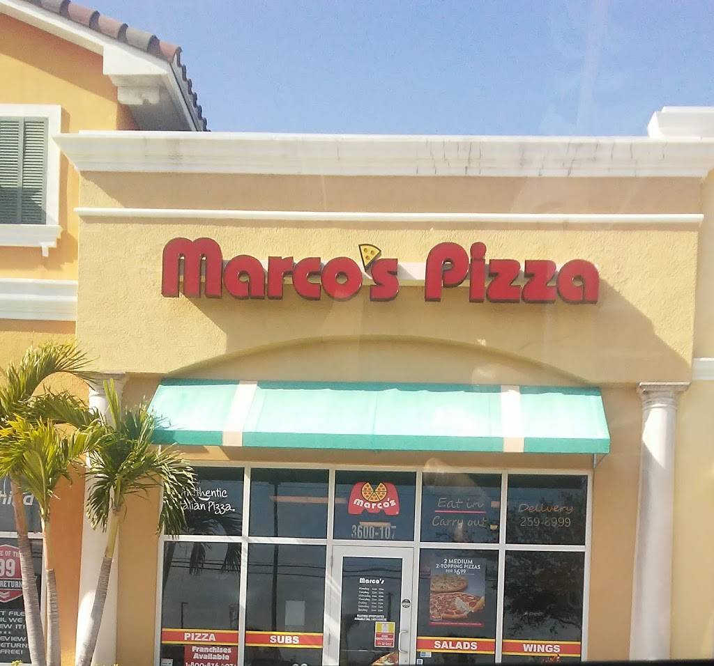 Marcos Pizza | meal delivery | 3600 N Wickham Rd, Melbourne, FL 32935, USA | 3212598999 OR +1 321-259-8999