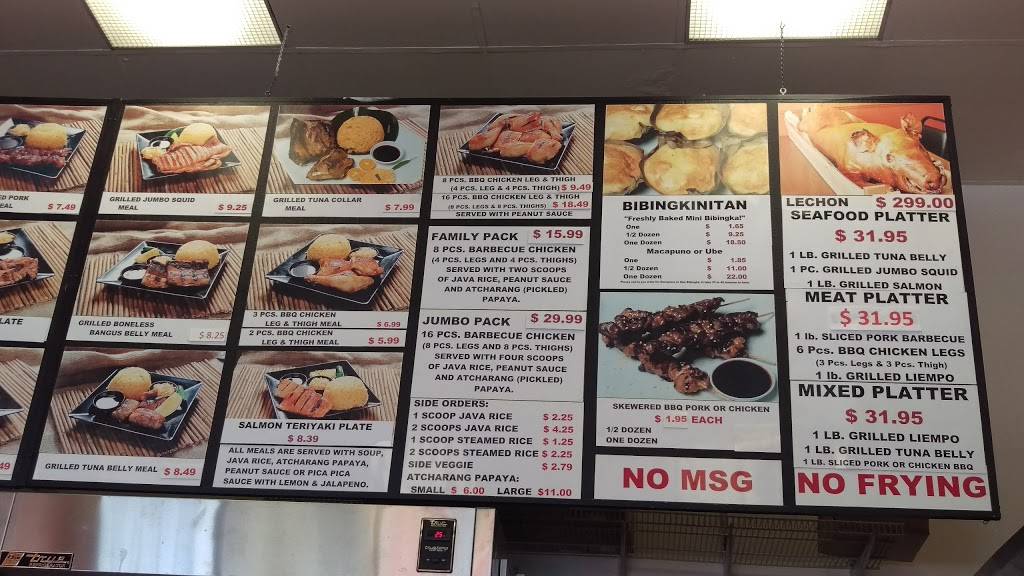 Fiesta Barbeque & Bibinka | restaurant | 860 E Carson St #105, Carson, CA 90745, USA | 3105187860 OR +1 310-518-7860