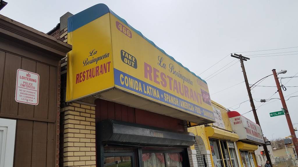 La Borinqueña Restaurant | restaurant | 466 S Main St, Waterbury, CT 06706, USA | 2037568845 OR +1 203-756-8845