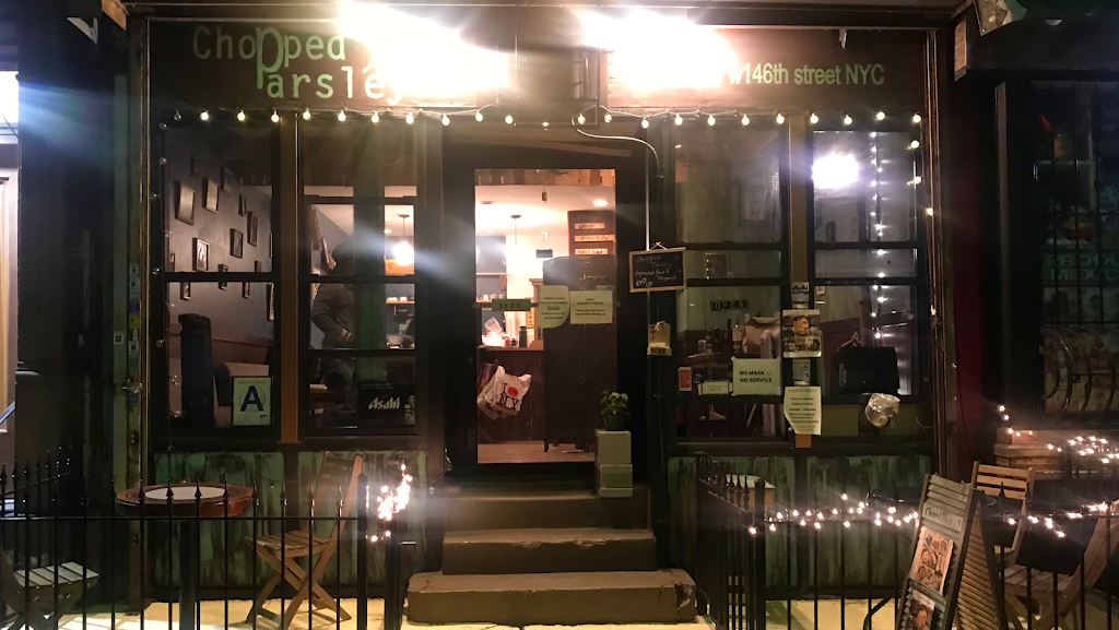 Chopped Parsley | restaurant | 500 W 146th St, New York, NY 10031, USA | 9176756666 OR +1 917-675-6666