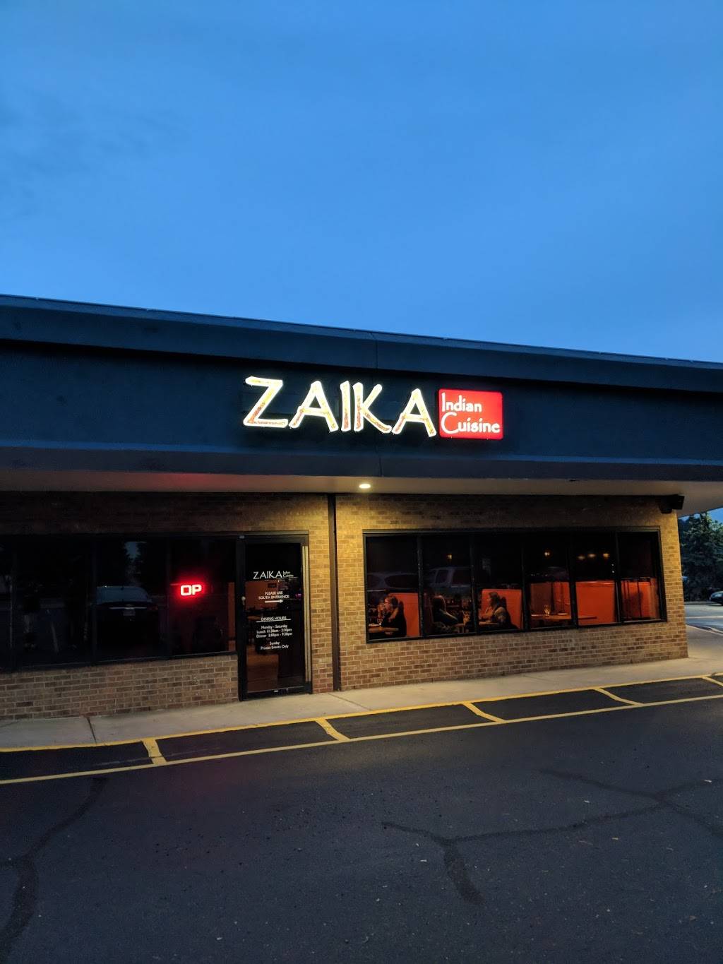 Zaika Indian Cuisine | restaurant | 300 Nickel St #19, Broomfield, CO 80020, USA | 7208870400 OR +1 720-887-0400