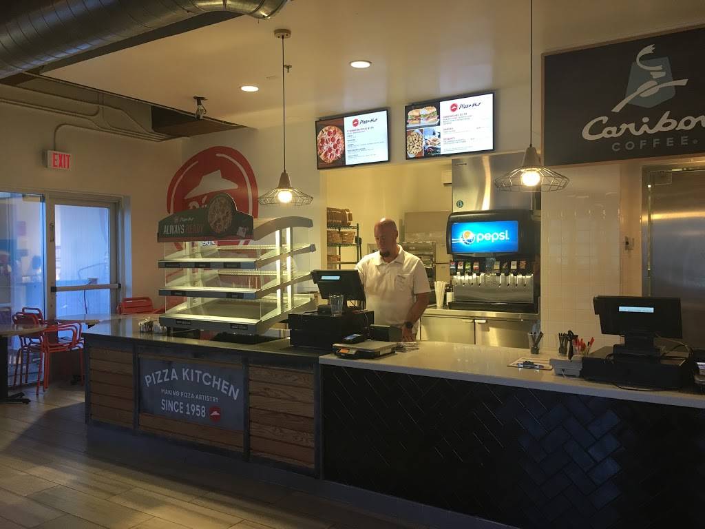 Southside Eatery - Caribou Coffee - Pizza Hut - Krispy Kreme | cafe | 115 E Tropicana Ave, Las Vegas, NV 89109, USA | 7025976036 OR +1 702-597-6036