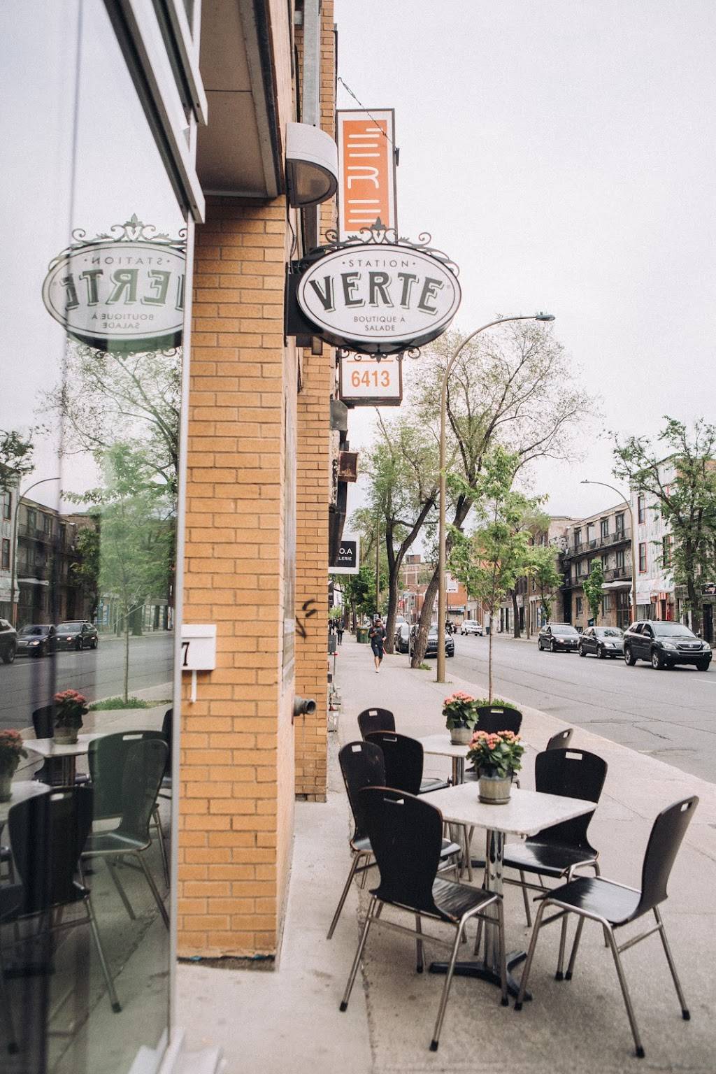 Station Verte | restaurant | 6417 Boul St-Laurent, Montréal, QC H2S 3C3, Canada | 5144007977 OR +1 514-400-7977