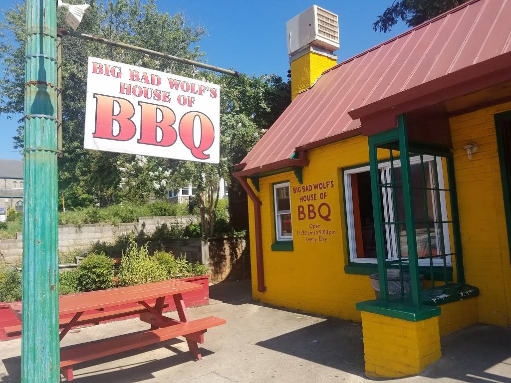 Big Bad Wolfs House of Barbeque | restaurant | 5713 Harford Rd, Baltimore, MD 21214, USA | 4104446422 OR +1 410-444-6422