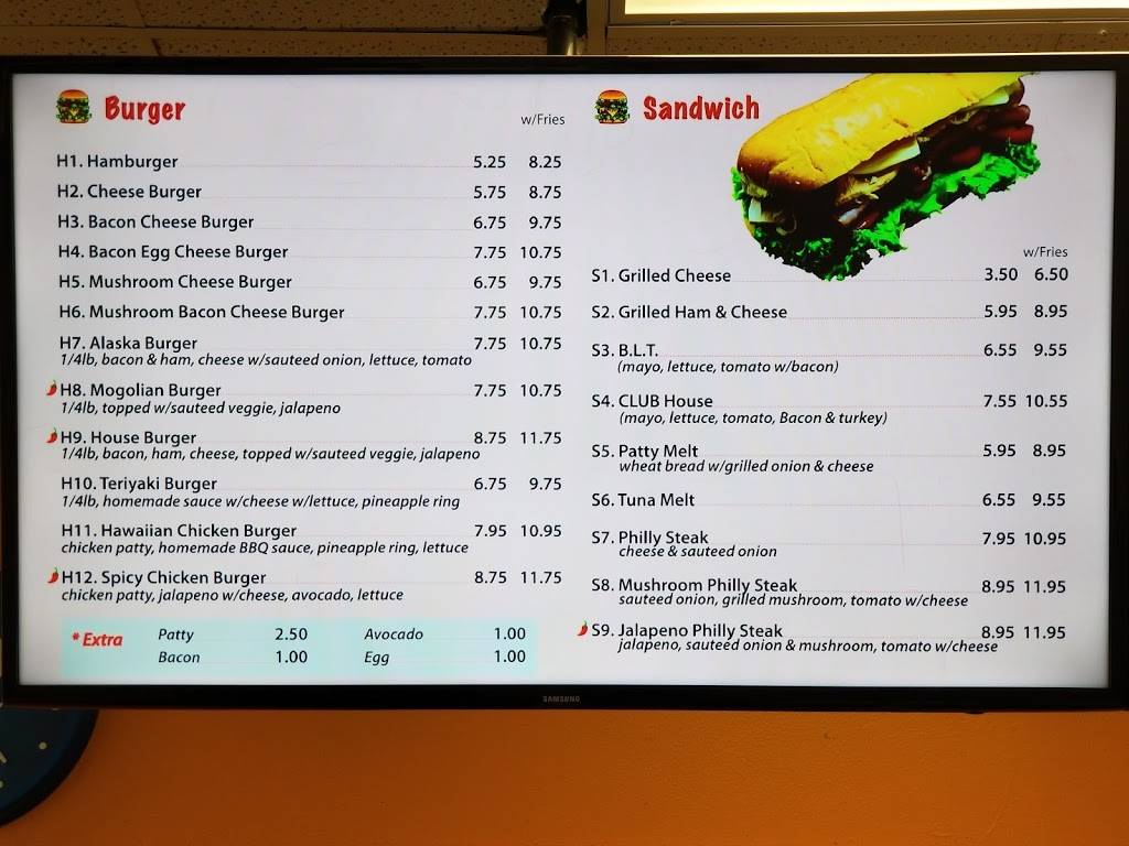 Hamburger House | restaurant | 360 Boniface Pkwy #20, Anchorage, AK 99508, USA | 9076771244 OR +1 907-677-1244