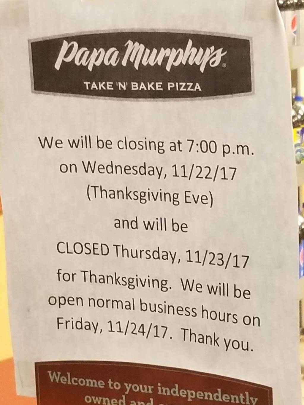 Papa Murphys Take N Bake Pizza | meal takeaway | 13029 S Parker Rd #617, Parker, CO 80134, USA | 3038407272 OR +1 303-840-7272