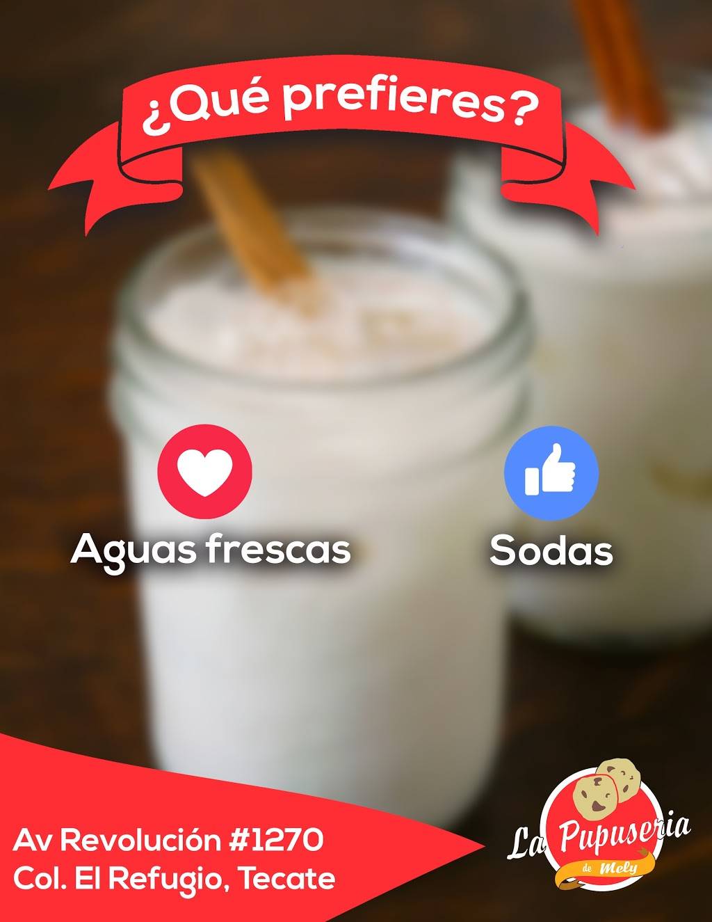 La pupuseria de Mely | restaurant | Av Revolución 1270, El Refugio, 21440 Tecate, B.C., Mexico | 016651439449 OR +52 665 143 9449