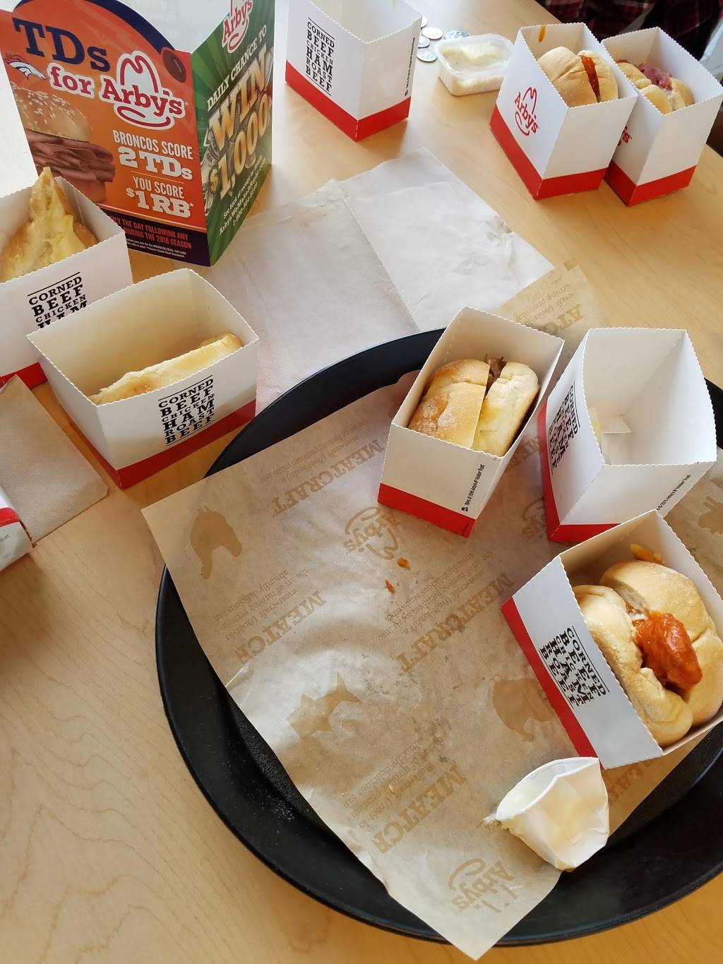 Arbys | restaurant | 1680 E Cheyenne Mountain Blvd, Colorado Springs, CO 80906, USA | 7195790536 OR +1 719-579-0536