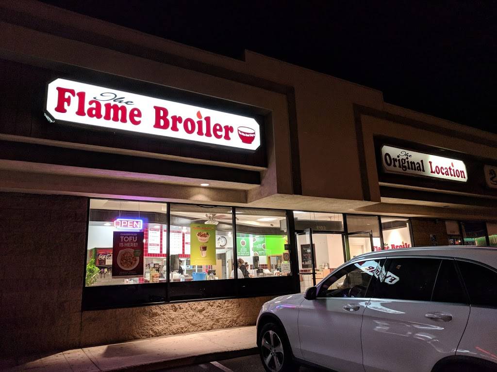 Flame Broiler | restaurant | 1203 E Chapman Ave, Fullerton, CA 92831, USA | 7145261128 OR +1 714-526-1128