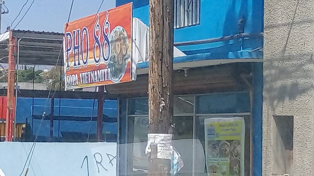 Pho 88 | restaurant | Av. Fco J. Mina 11612, Matamoros Norte-Centro-Sur, Mariano Matamoros, 22206 Tijuana, B.C., Mexico | 016646295904 OR +52 664 629 5904