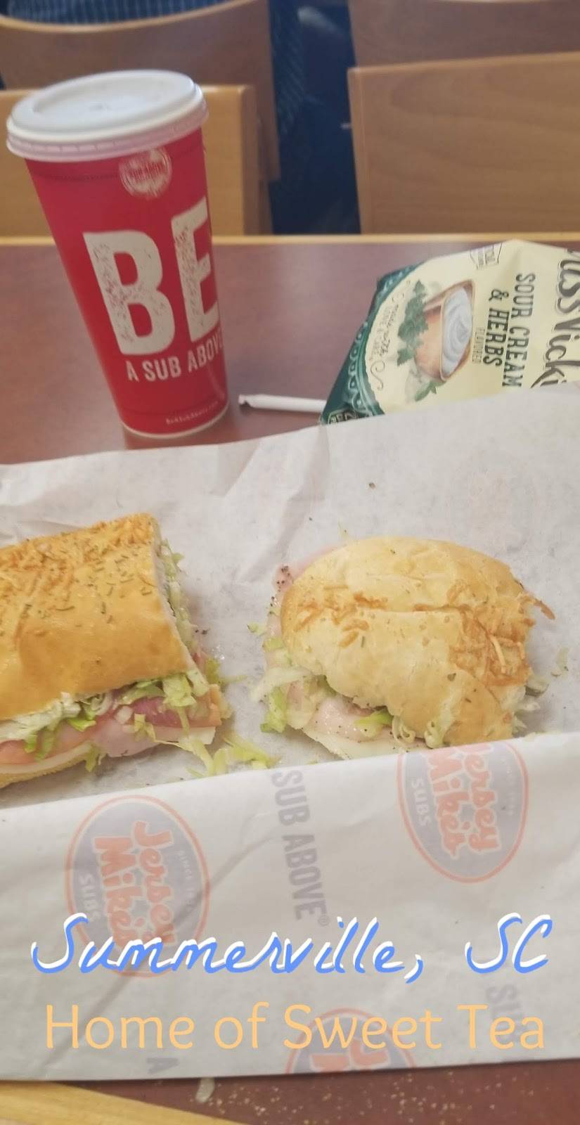 Jersey Mikes Subs | meal takeaway | 310 Azalea Square Blvd Outparcel #11, Unit B, Summerville, SC 29483, USA | 8438753480 OR +1 843-875-3480