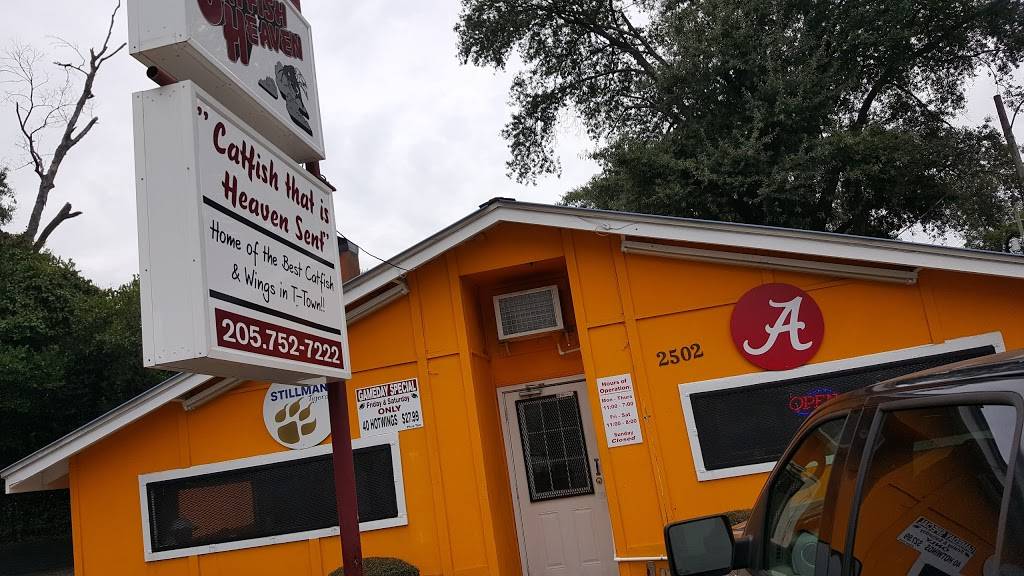 Catfish Heaven | restaurant | 2502 21st St, Tuscaloosa, AL 35401, USA | 2057527222 OR +1 205-752-7222