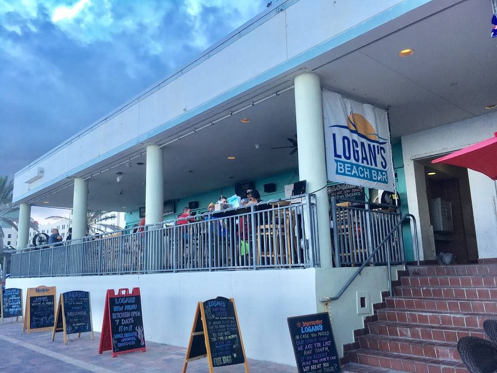 Logans Beach Bar | restaurant | 200 N Broadwalk, Hollywood, FL 33019, USA | 9549227057 OR +1 954-922-7057