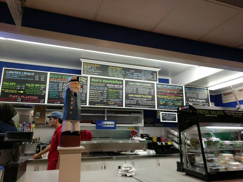 Seafood Sams | restaurant | 356 Palmer Ave, Falmouth, MA 02540, USA | 5085407877 OR +1 508-540-7877