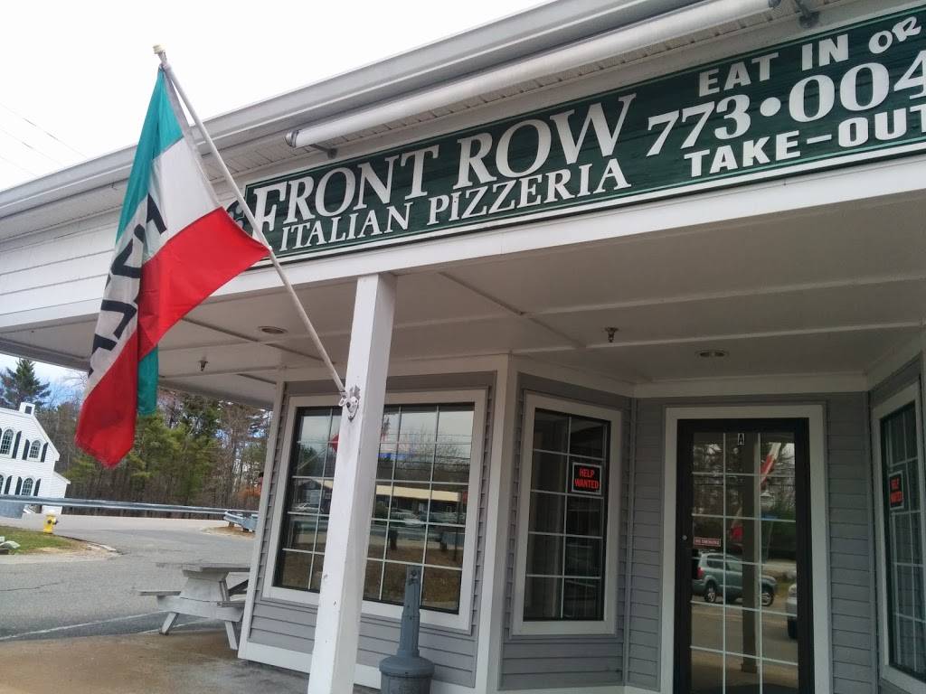 Front Row Pizzeria | restaurant | 137 Epping Rd, Exeter, NH 03833, USA | 6037730047 OR +1 603-773-0047