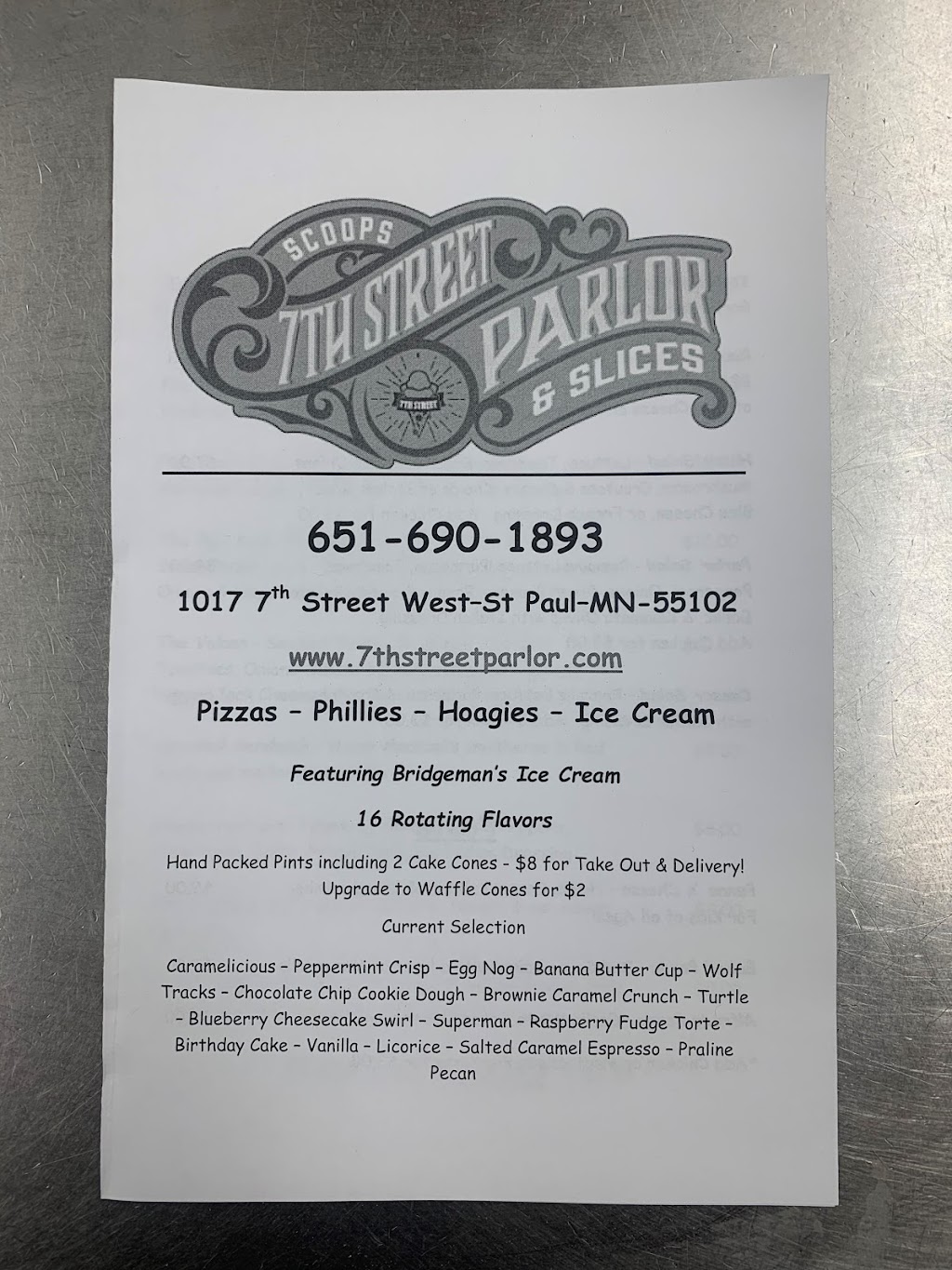 7th Street Parlor | restaurant | 1017 7th St W, St Paul, MN 55102, USA | 6516901893 OR +1 651-690-1893
