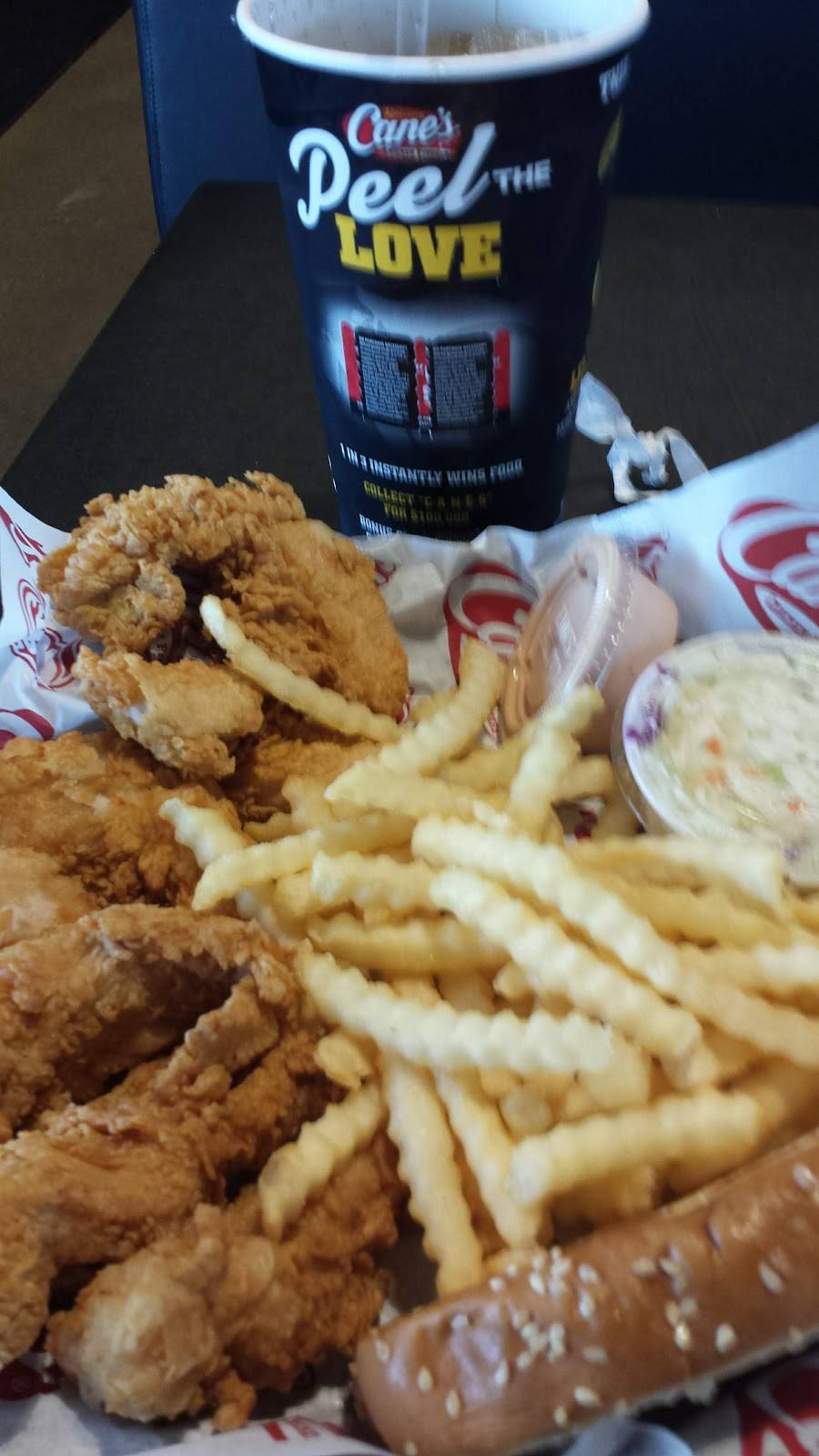 Raising Canes Chicken Fingers | meal takeaway | 1511 S Loop 288, Denton, TX 76205, USA | 9403200009 OR +1 940-320-0009