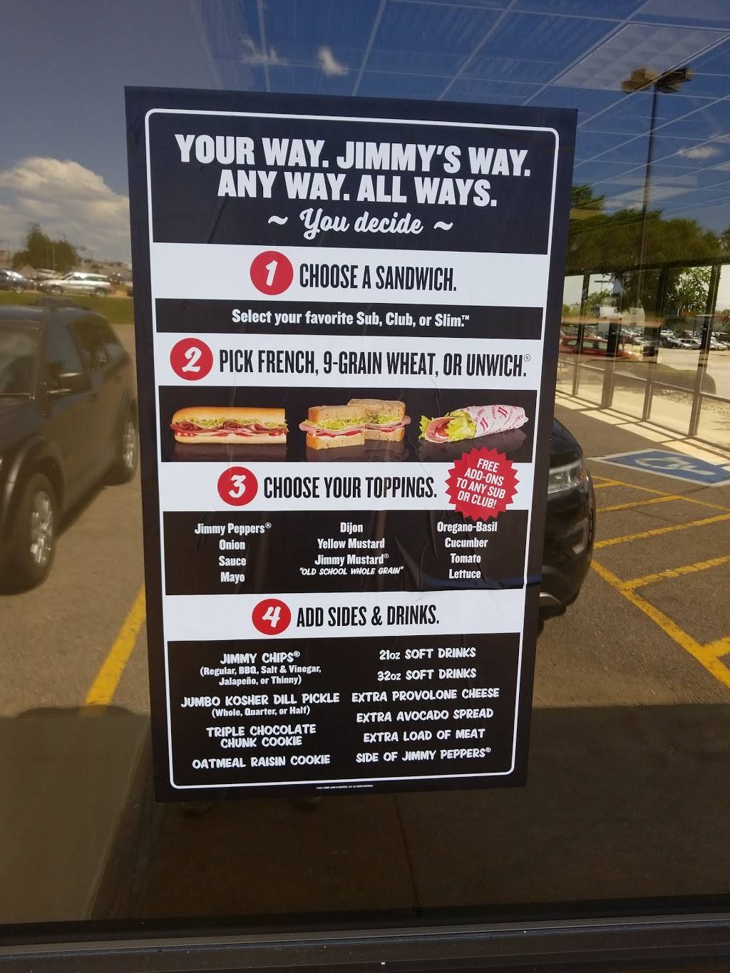 Jimmy Johns | meal delivery | 8725 Sheridan Boulevard suite b, Westminster, CO 80003, USA | 3034264348 OR +1 303-426-4348