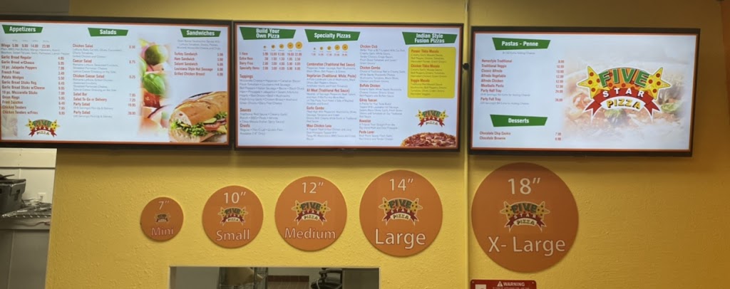 Five Star Pizza | restaurant | 2984 Union Ave, San Jose, CA 95124, USA | 4083699220 OR +1 408-369-9220