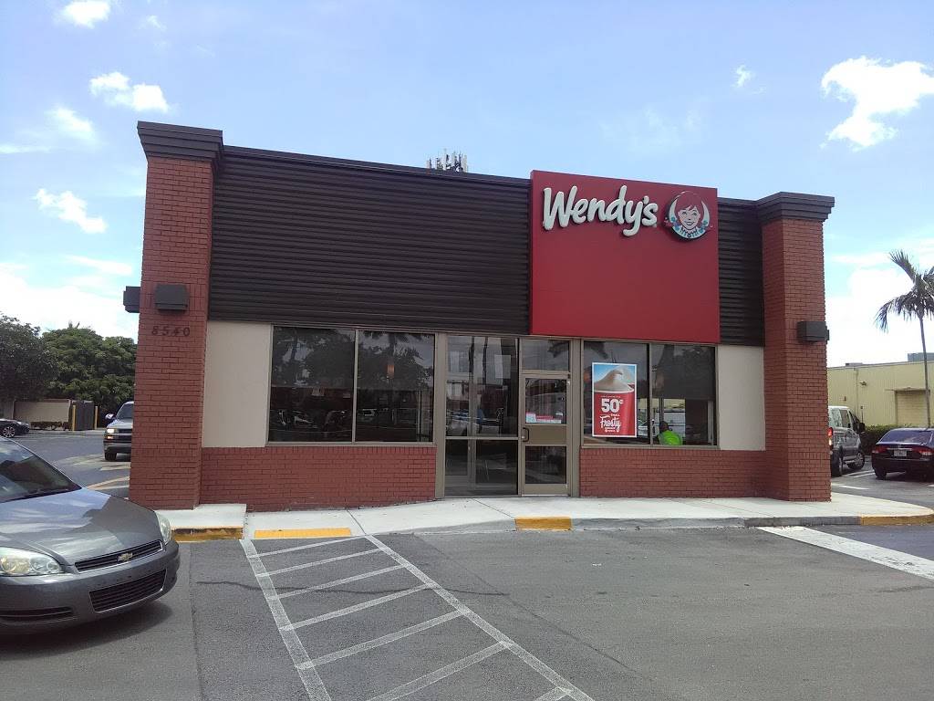 Wendys | restaurant | 8540 NW 58th St, Miami, FL 33166, USA | 3053923968 OR +1 305-392-3968