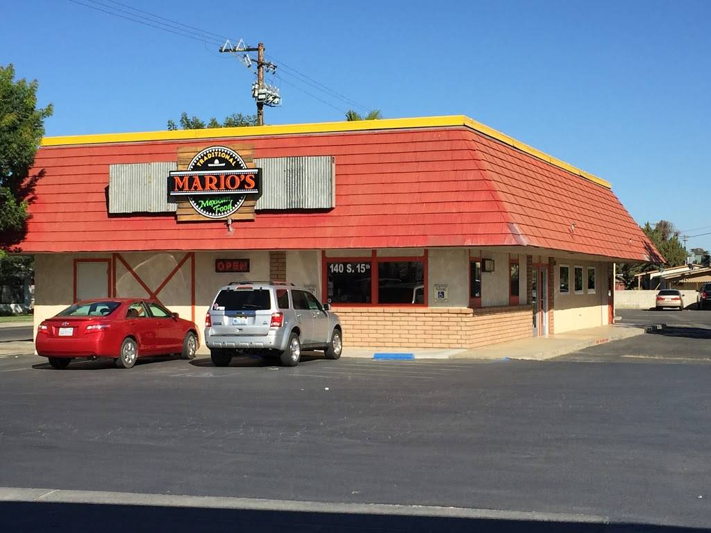 Marios Traditional Mexican Food | restaurant | 140 S 15th St, Chowchilla, CA 93610, USA | 5596651691 OR +1 559-665-1691