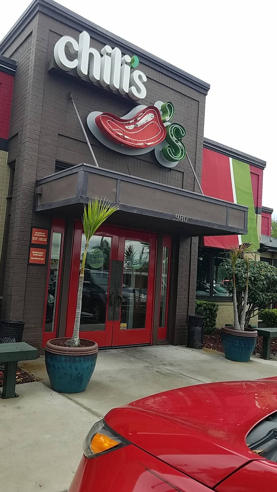 Chilis Grill & Bar | meal takeaway | 3980 US Hwy 98 N, Lakeland, FL 33809, USA | 8638597350 OR +1 863-859-7350