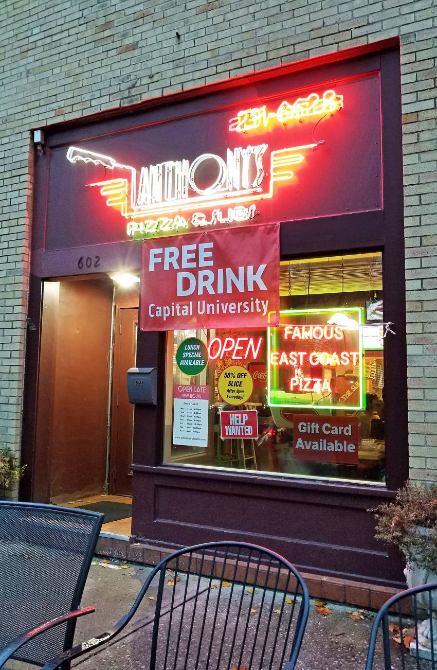 Anthonys Pizzeria | meal takeaway | 602 Pleasant Ridge Ave, Columbus, OH 43209, USA | 6142316628 OR +1 614-231-6628