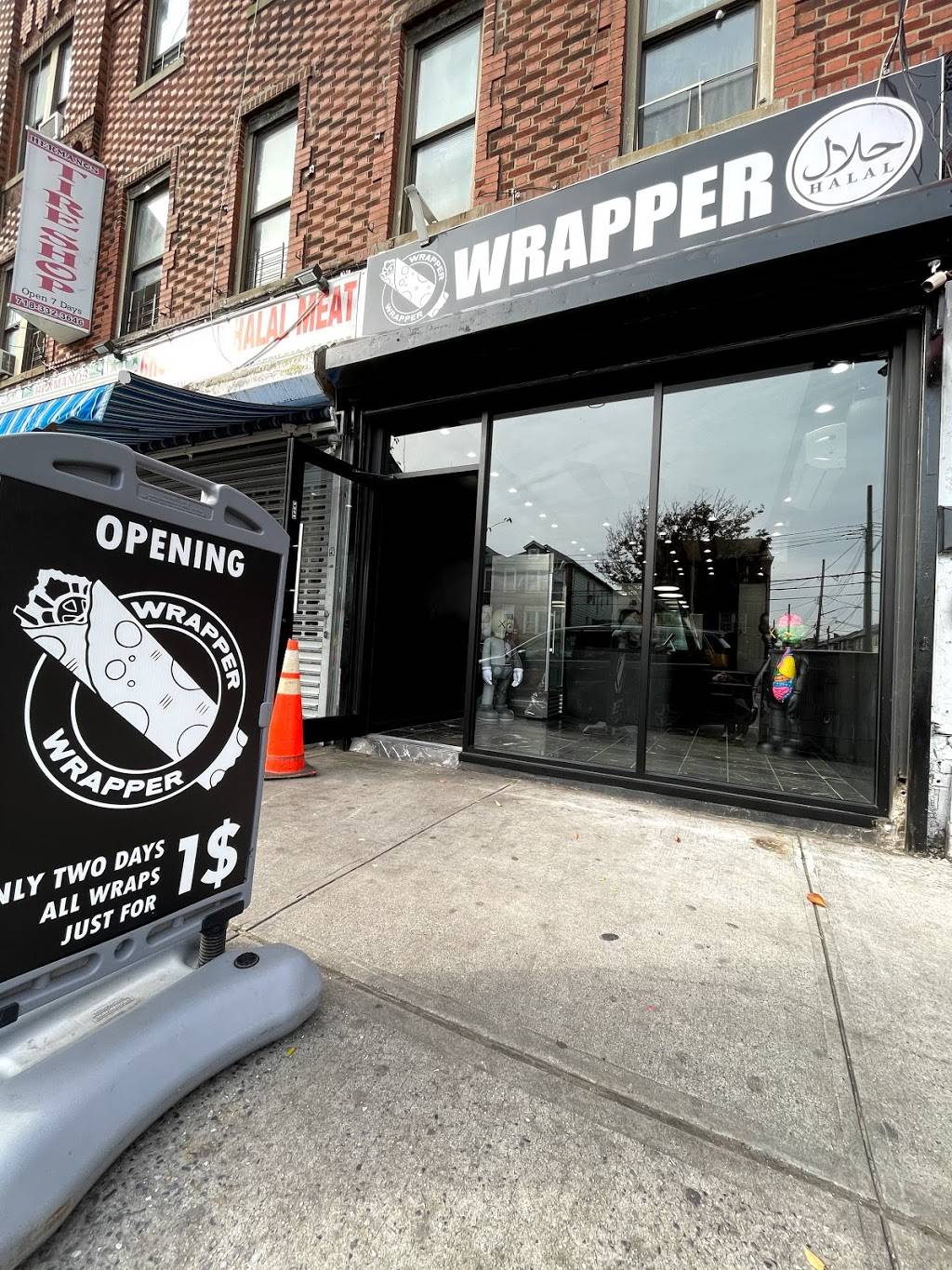 Wrapper | restaurant | 3078A Coney Island Ave, Brooklyn, NY 11235, USA | 7188739991 OR +1 718-873-9991