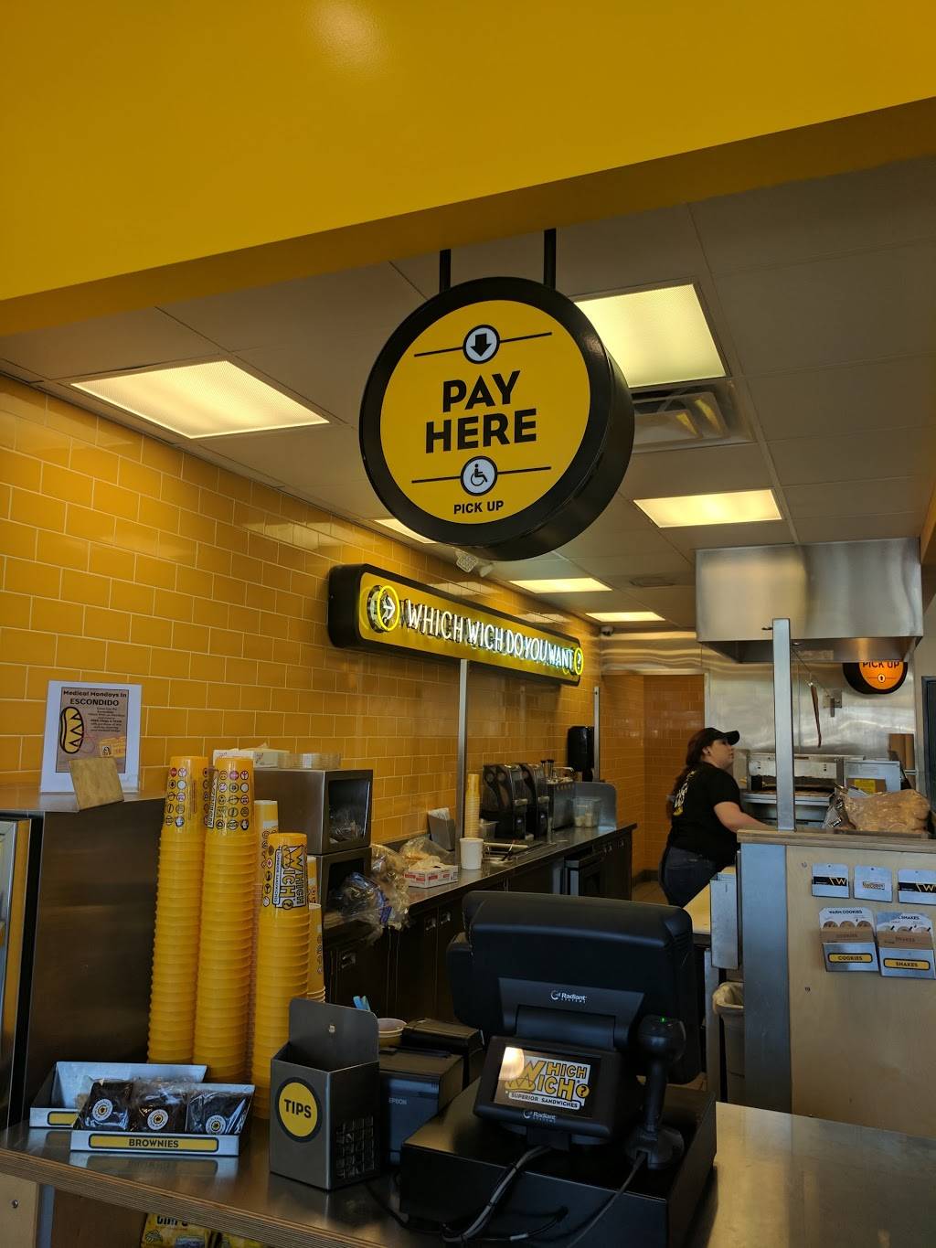 Which Wich Superior Sandwiches | restaurant | 1264 S Auto Pkwy D, Escondido, CA 92029, USA | 7602948247 OR +1 760-294-8247