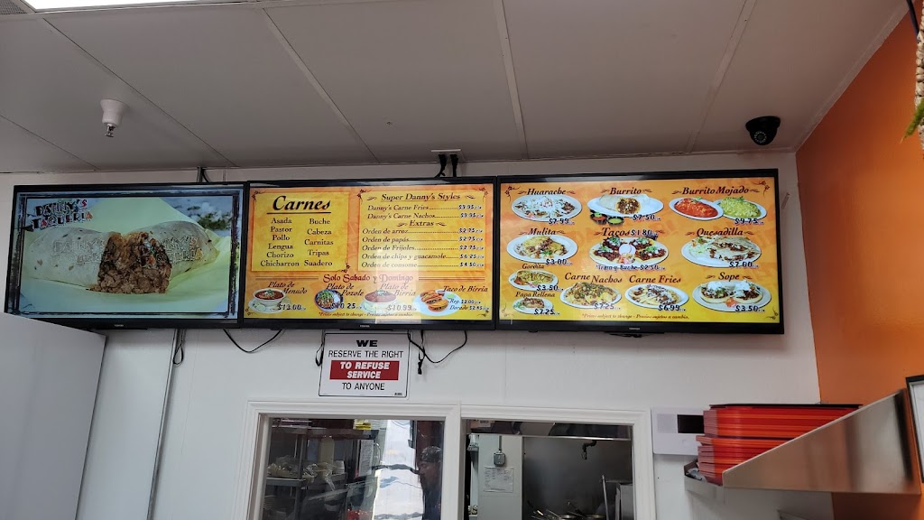 Dannys Taqueria | restaurant | 1212 S Greenwood Ave, Montebello, CA 90640, USA | 3234771231 OR +1 323-477-1231
