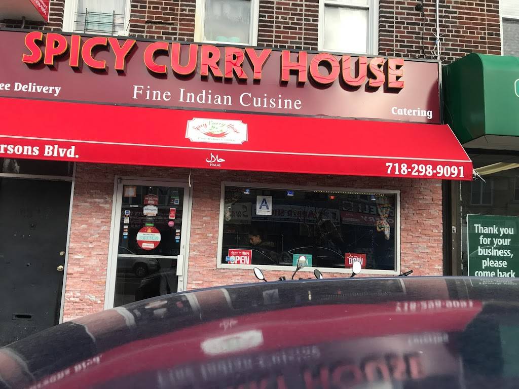 Spicy Curry House | restaurant | 83-27 Parsons Blvd, Jamaica, NY 11432, USA | 7182989091 OR +1 718-298-9091