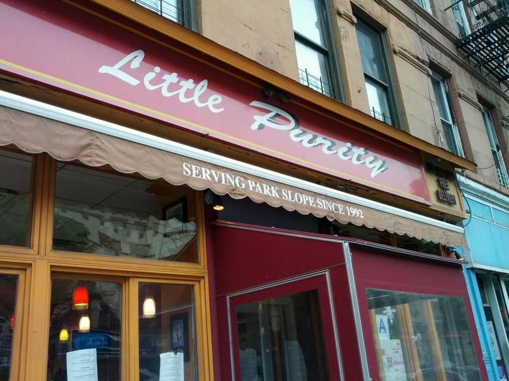 Little Purity | restaurant | 390 7th Ave, Brooklyn, NY 11215, USA | 7183691722 OR +1 718-369-1722