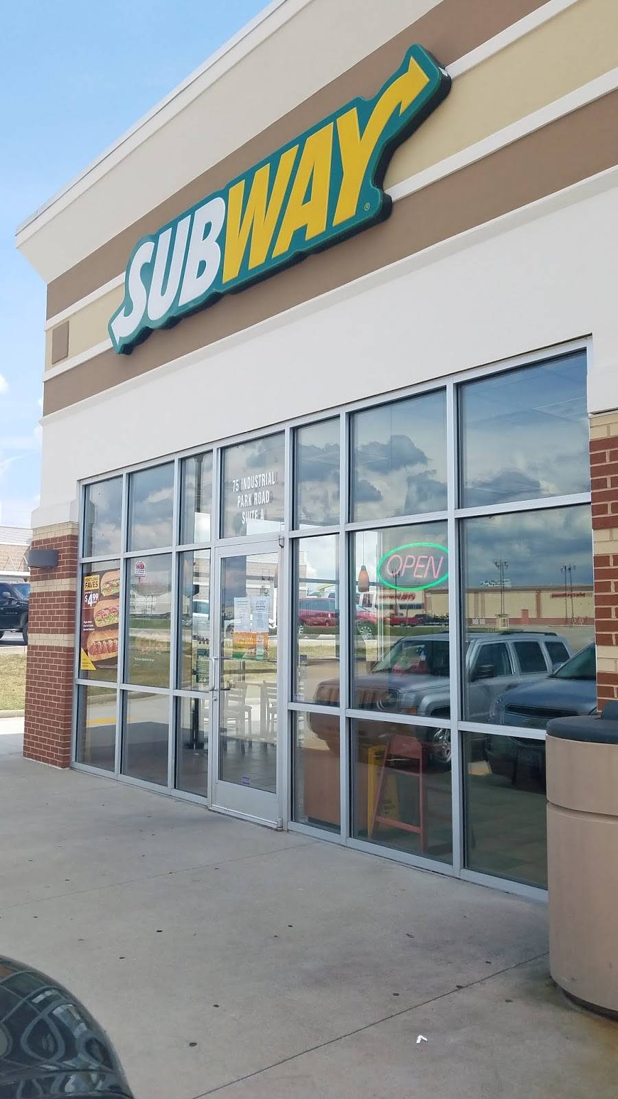 Subway | restaurant | 75 Industrial Park Rd A, Ferdinand, IN 47532, USA | 8123670808 OR +1 812-367-0808