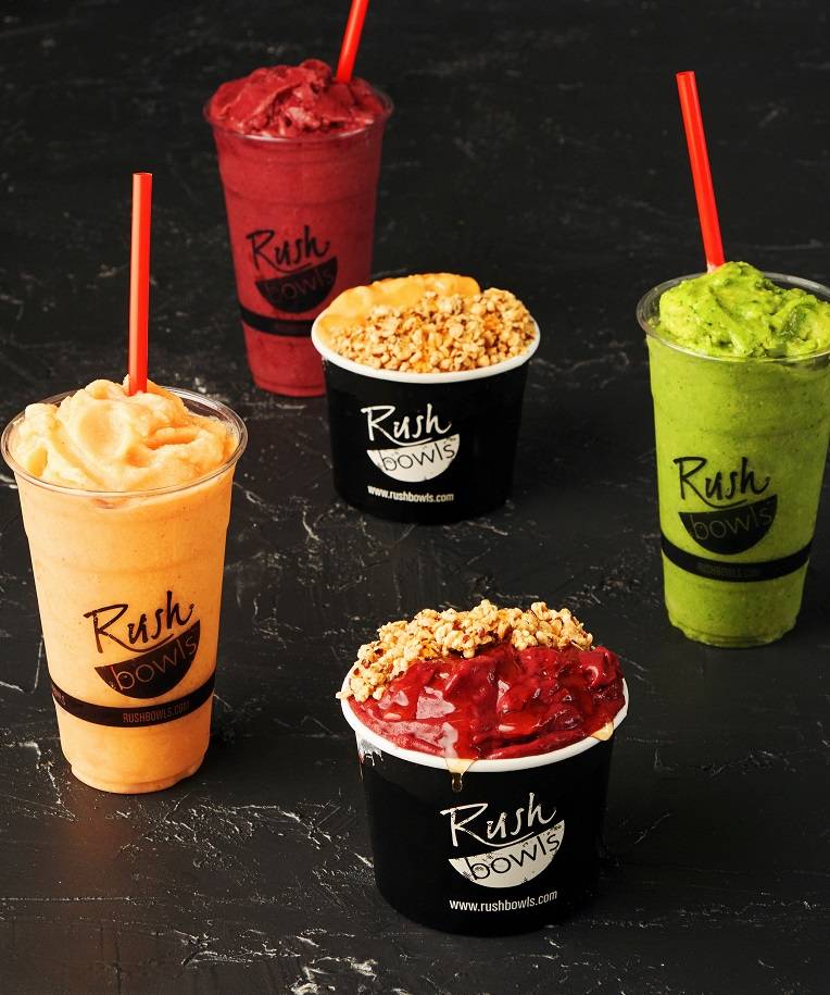 Rush Bowls | restaurant | 6001 Washington Ave Suite 200, Houston, TX 77007, USA | 8326492348 OR +1 832-649-2348
