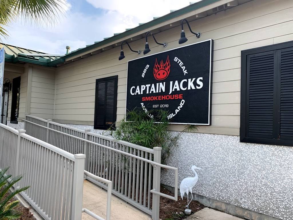 Captain Jack’s Smokehouse | restaurant | 960030 Gateway Blvd, Fernandina Beach, FL 32034, USA | 9043103611 OR +1 904-310-3611