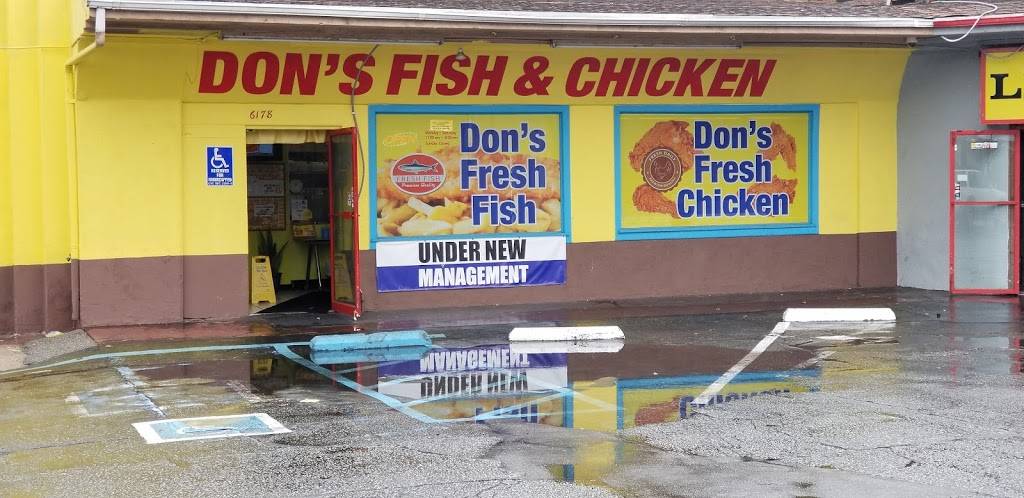 Dons Fish & Chicken | meal takeaway | 6178 Long Beach Boulevard, Long Beach, CA 90805, USA | 5624237400 OR +1 562-423-7400