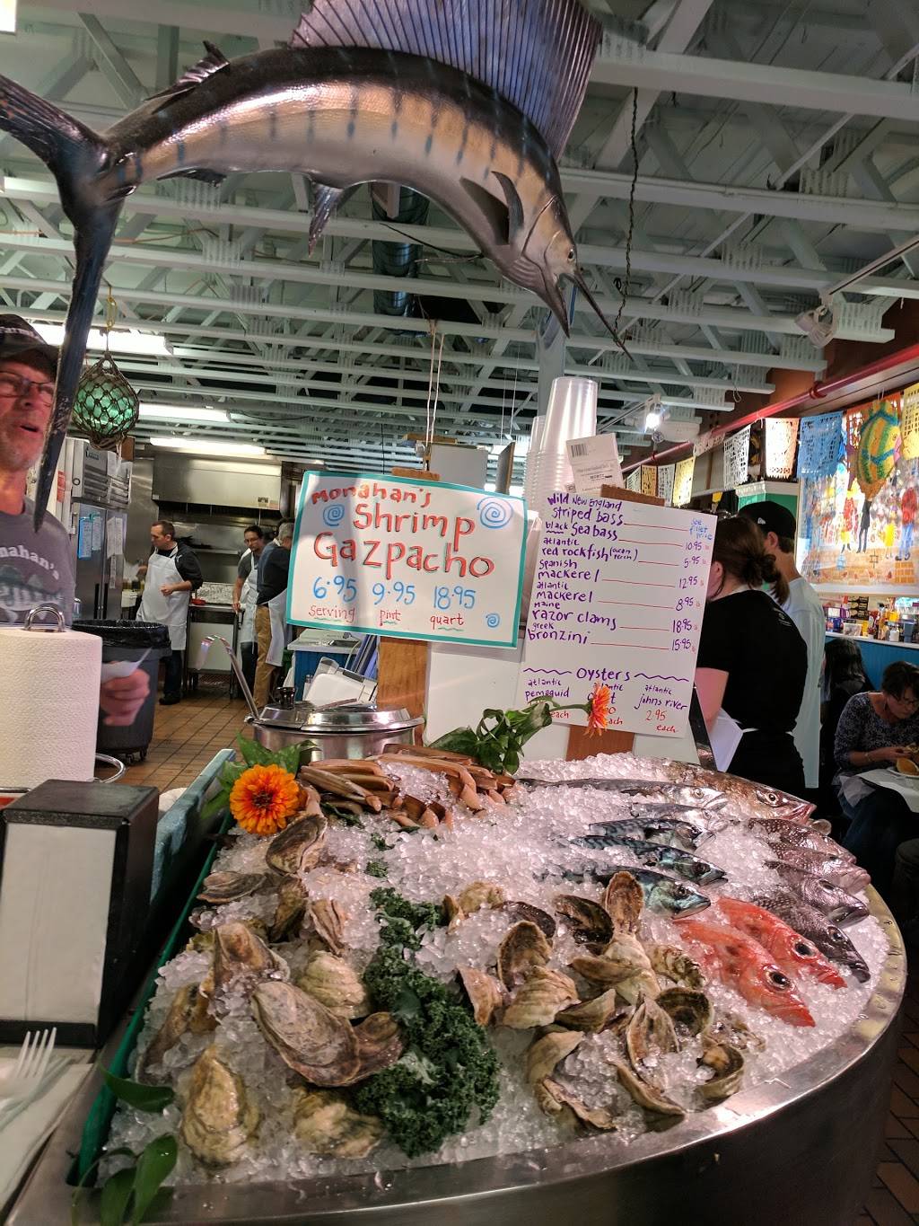 Monahans Seafood Market Inc | restaurant | 407 N 5th Ave, Ann Arbor, MI 48104, USA | 7346625118 OR +1 734-662-5118