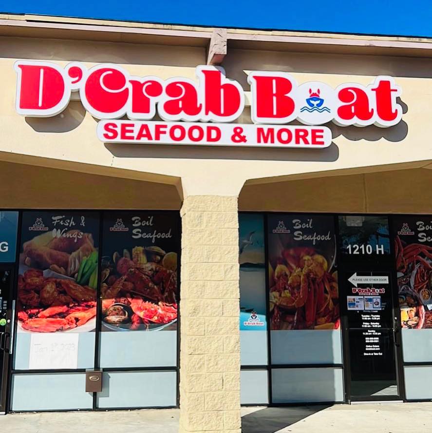 DCrab Boat | restaurant | 1210 Capital Cir SE # G, Tallahassee, FL 32301, USA | 8509998560 OR +1 850-999-8560