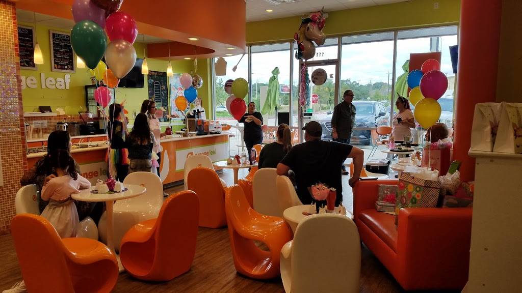 Orange Leaf Frozen Yogurt Bulverde Marketplace | restaurant | 17230 Autry Pond Rd Ste 111, San Antonio, TX 78247, USA | 2104370656 OR +1 210-437-0656
