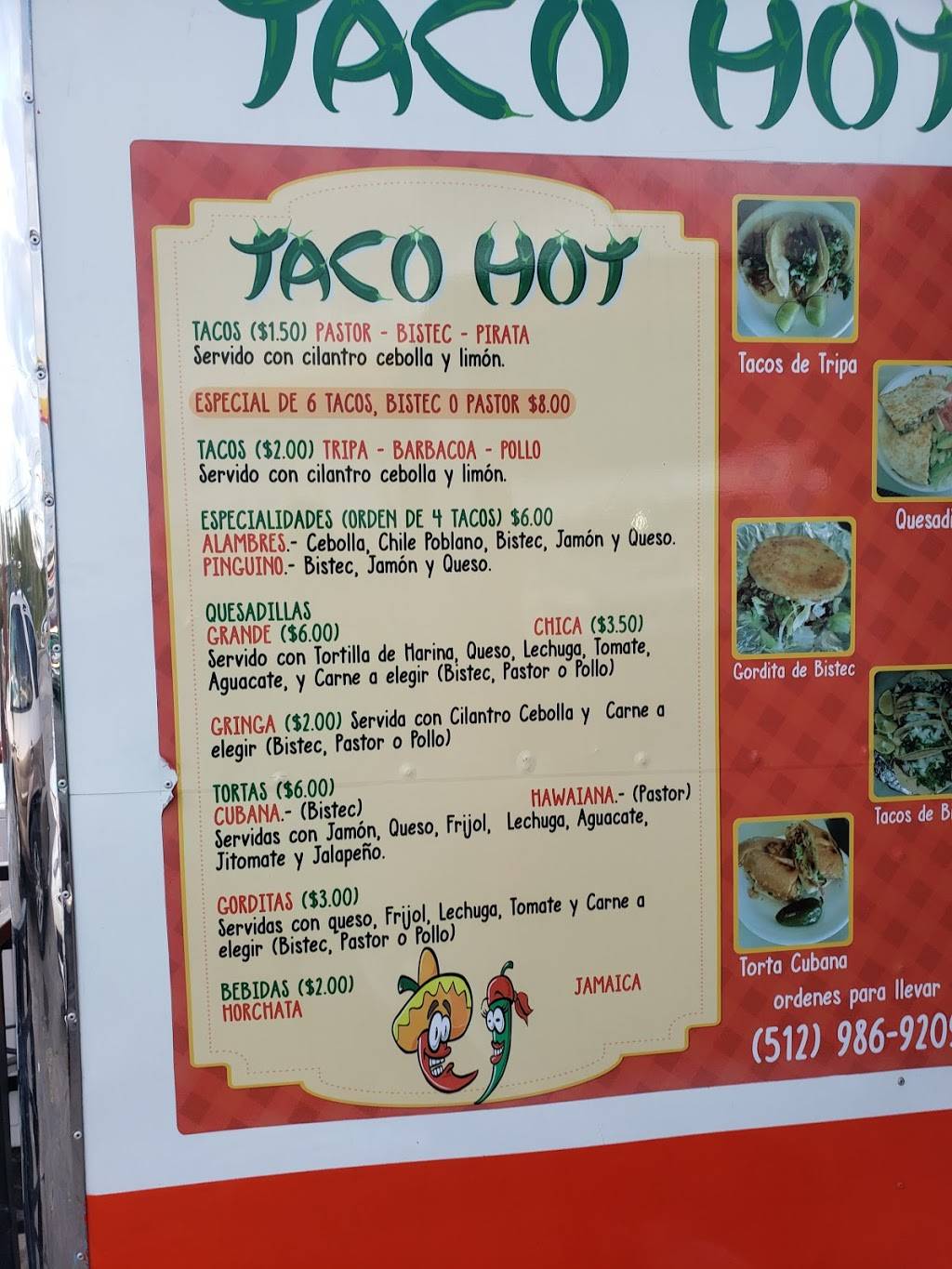 Taco Hot | restaurant | E Rundberg Ln, Austin, TX 78753, USA | 5129869209 OR +1 512-986-9209