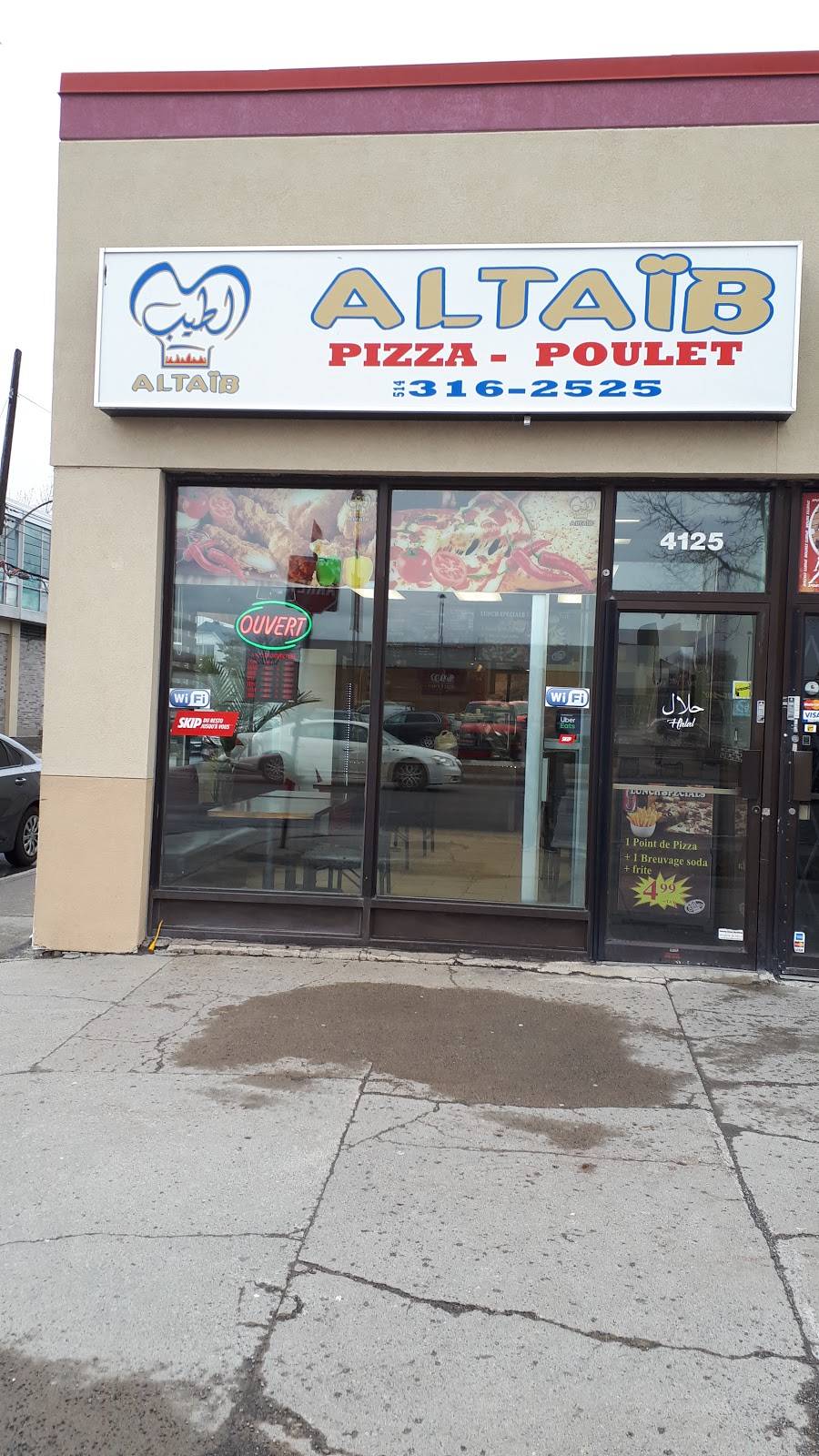 Altaib Pizza | restaurant | 4125 Rue Jean-Talon, Saint-Léonard, QC H1S 1J6, Canada | 5143162525 OR +1 514-316-2525