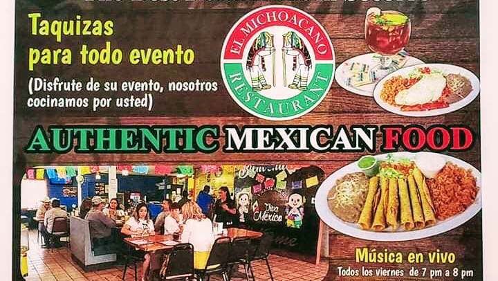 El Michoacano Restaurant | restaurant | 10713Socorro Rd, El Paso, TX 79927, USA | 9152754048 OR +1 915-275-4048