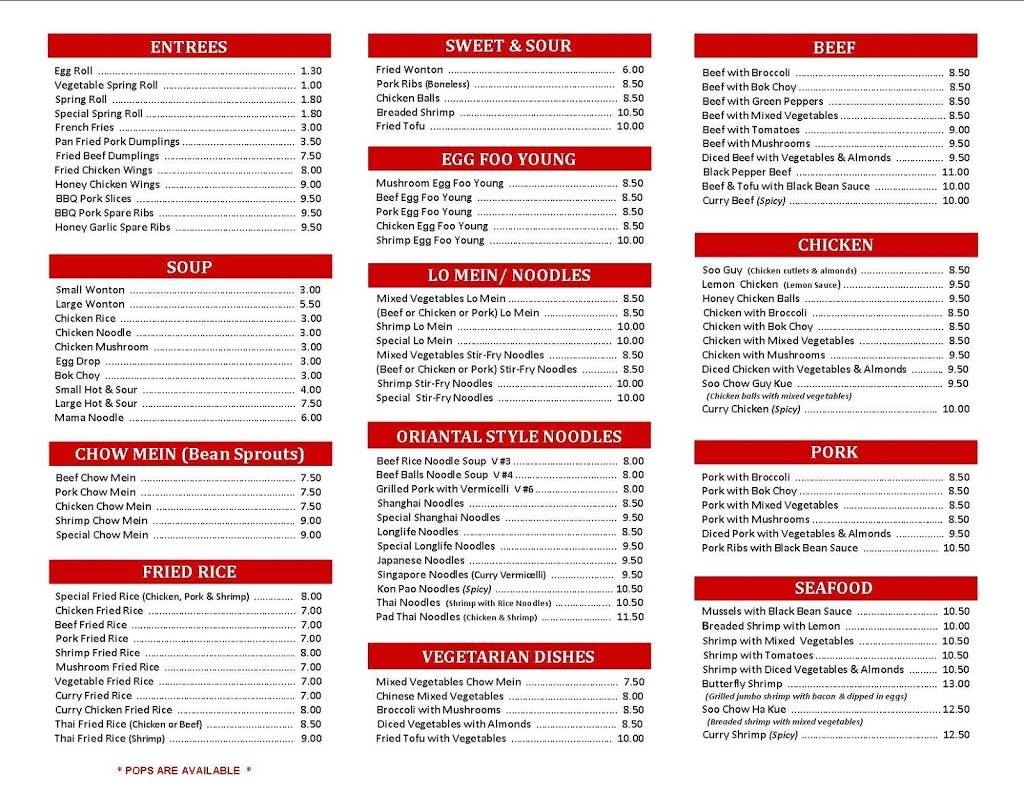 Kung Fu Chinese Food | restaurant | 403 Queen St, Chatham, ON N7M 2H8, Canada | 5193528882 OR +1 519-352-8882