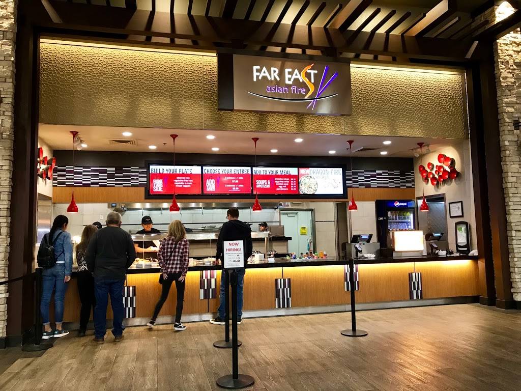 Far East Asian Fire | restaurant | 5004 S Arizona Mills Cir Ste 655, Tempe, AZ 85282, USA | 6026353774 OR +1 602-635-3774