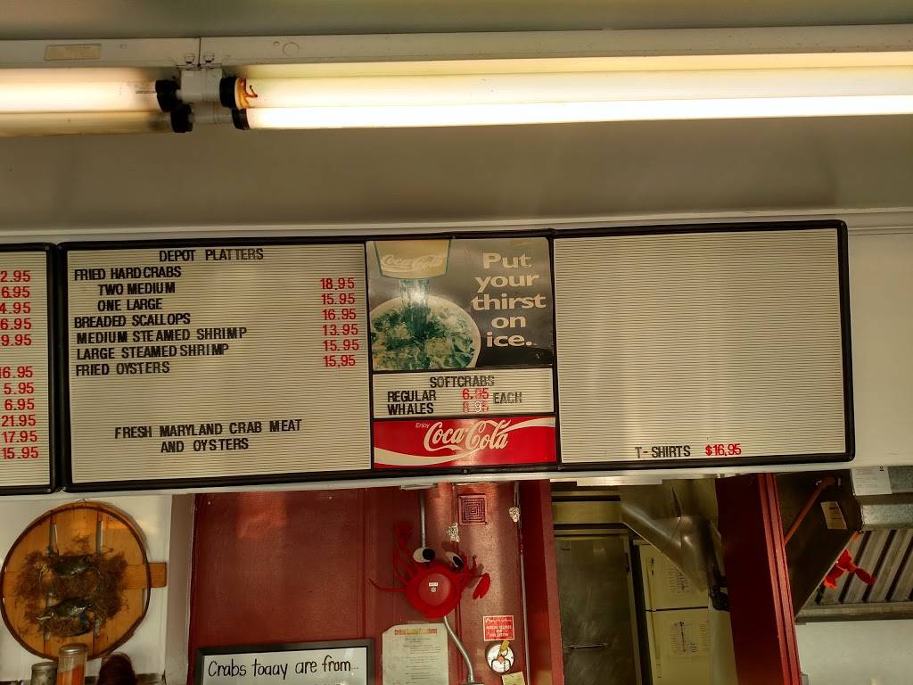 Crab Depot | meal takeaway | 5717 Ritchie Hwy, Brooklyn Park, MD 21225, USA | 4107896722 OR +1 410-789-6722