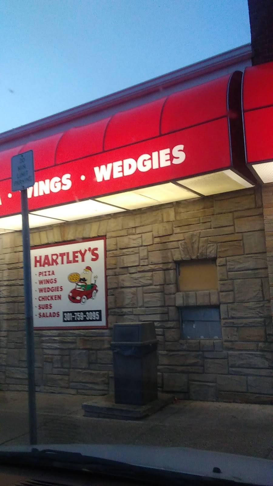 Hartleys Pizza | restaurant | 432 Williams St, Cumberland, MD 21502, USA | 3017593095 OR +1 301-759-3095