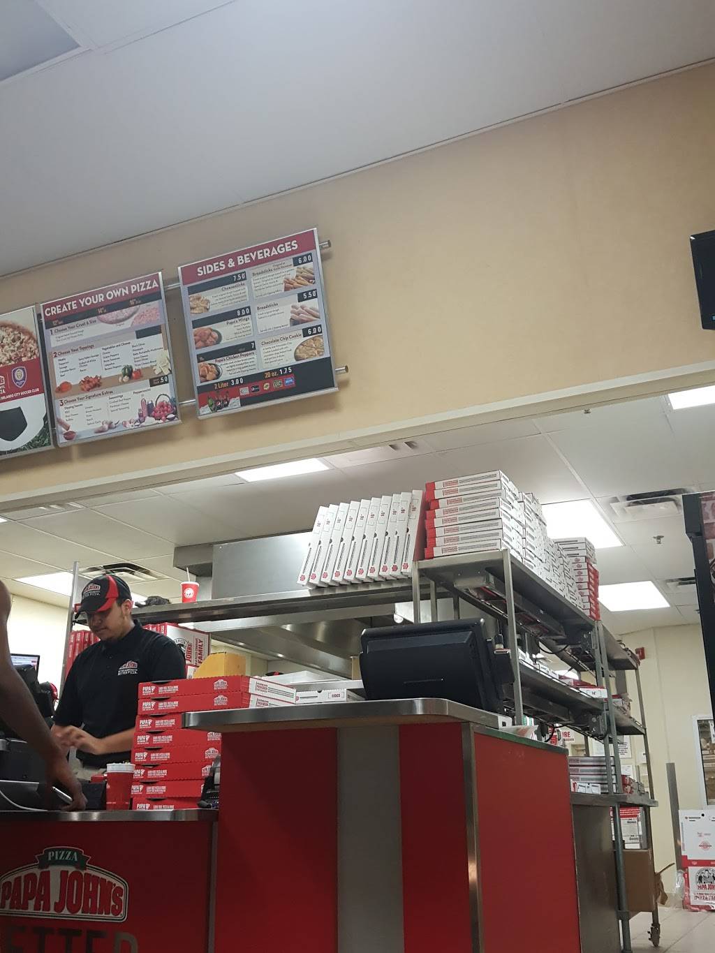 Papa Johns Pizza | restaurant | 1716 S Orange Blossom Trail, Apopka, FL 32703, USA | 4078807272 OR +1 407-880-7272
