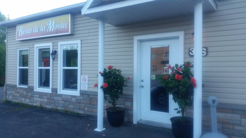 Resto De La Montée | restaurant | 316 Montée du Comté, Les Coteaux, QC J7X 1A8, Canada | 4502172226 OR +1 450-217-2226