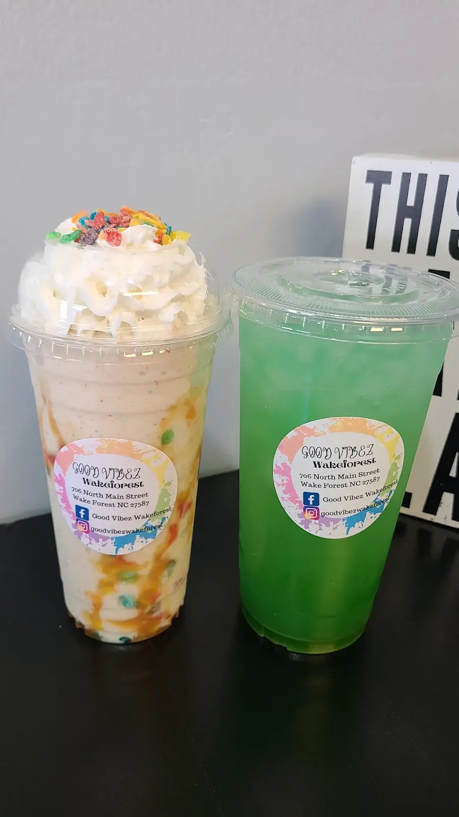 Good Vibez Nutrition Wakeforest | restaurant | 706 N Main St, Wake Forest, NC 27587, USA | 9196160902 OR +1 919-616-0902