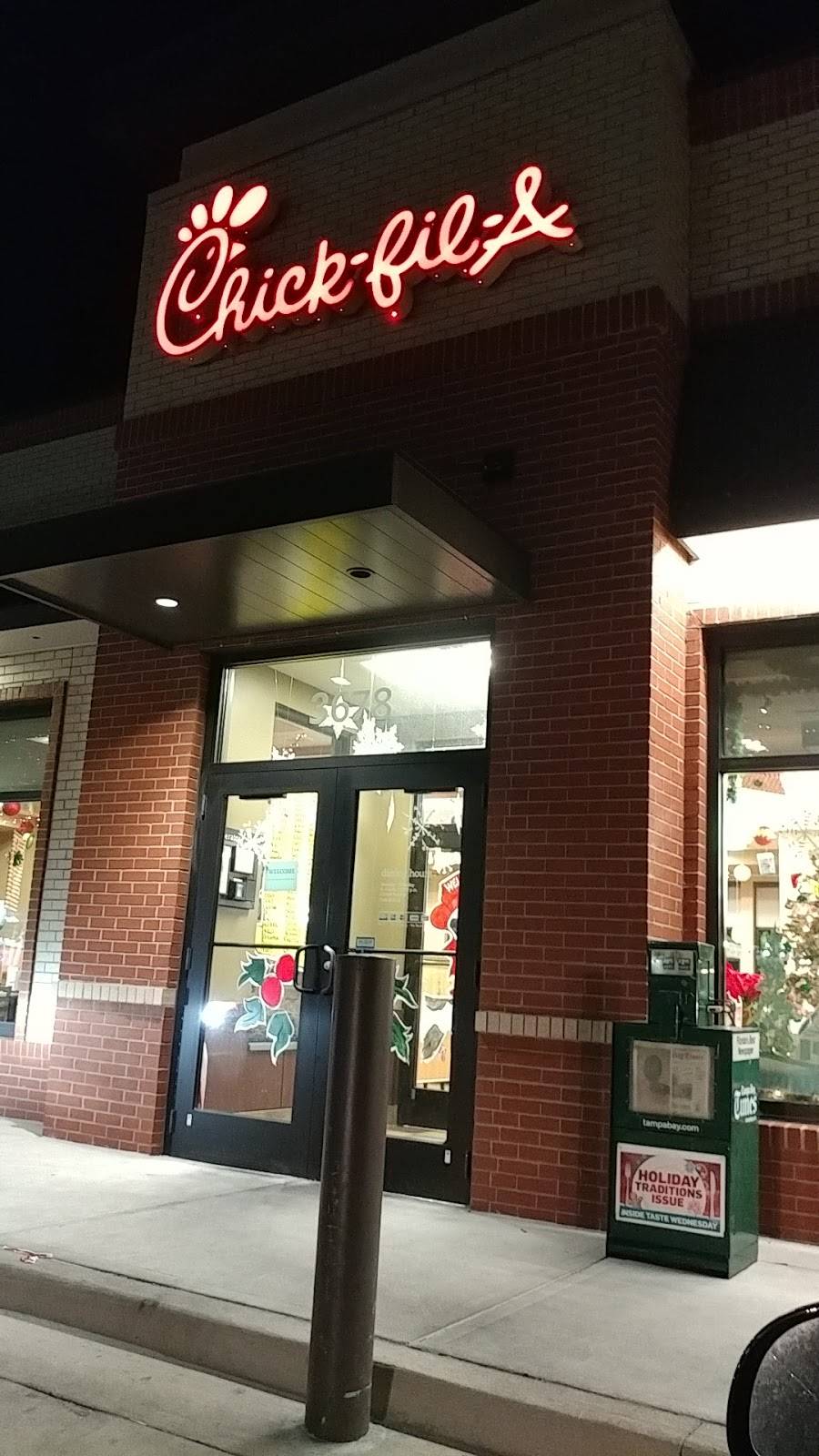 Chick-fil-A | restaurant | 3678 W Gandy Blvd, Tampa, FL 33611, USA | 8138314203 OR +1 813-831-4203